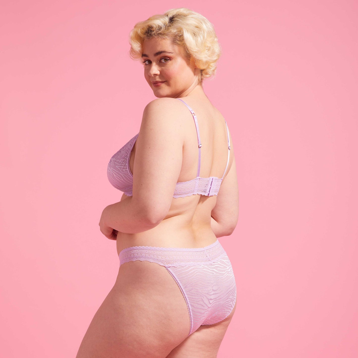Luxe Orchid Lace Bikini