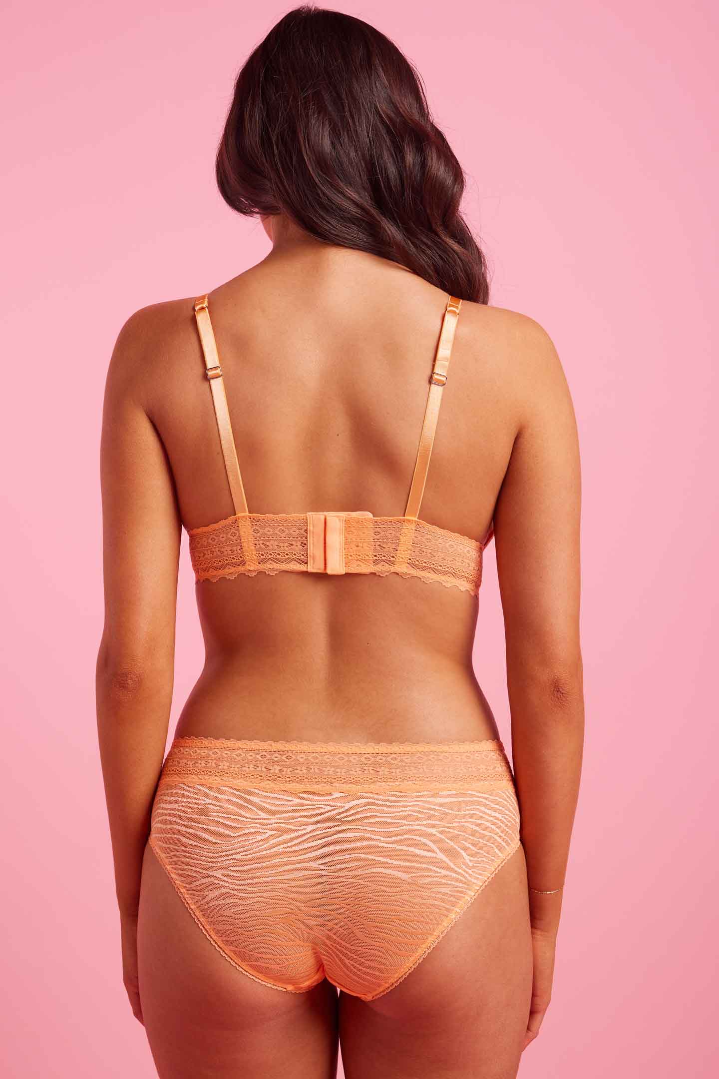 Tangerine Lace Bikini