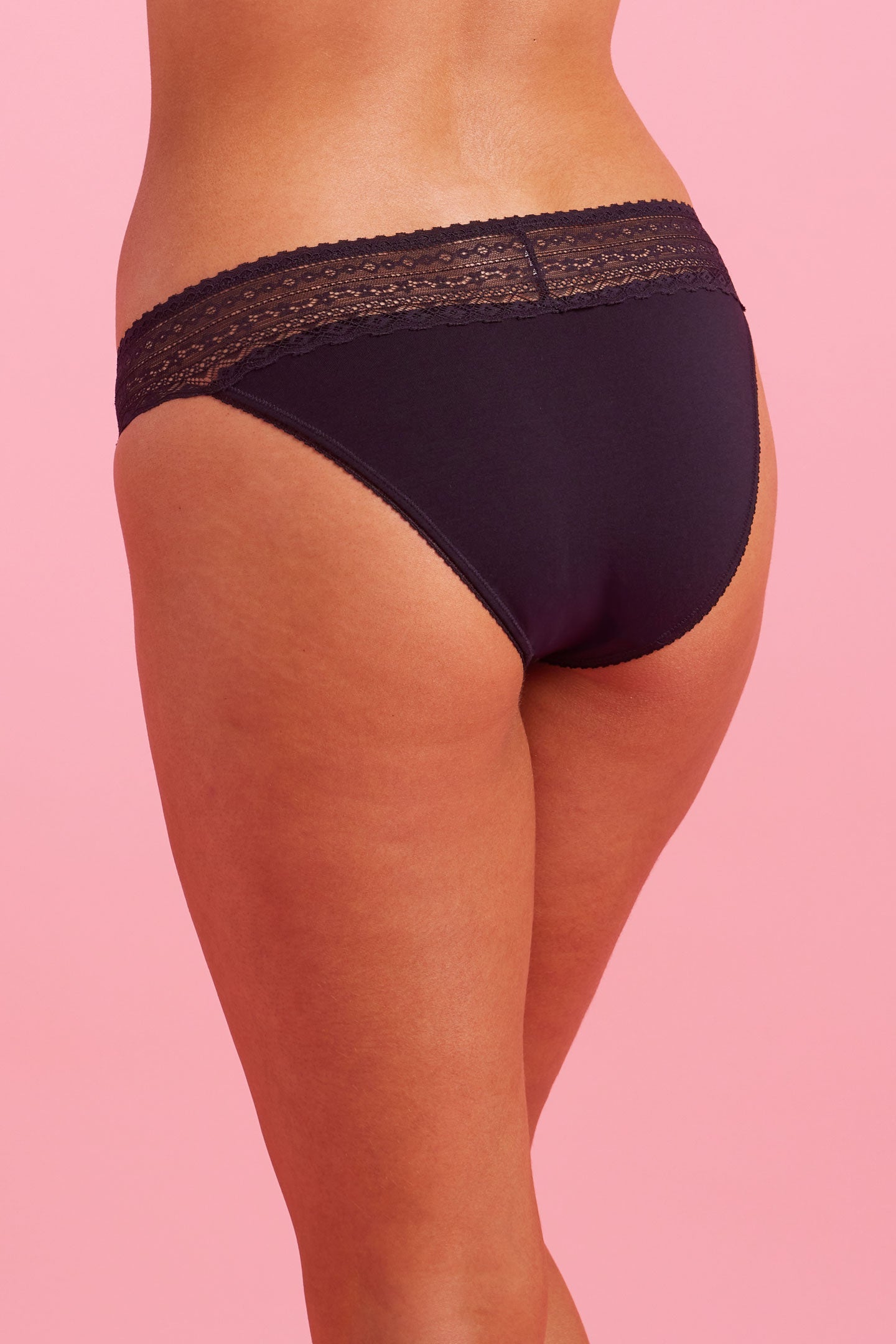 Black Recycled & Lace Bikini