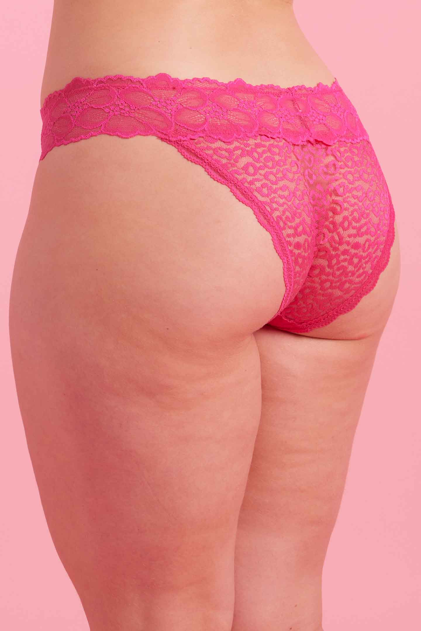 Pink lace Bikini