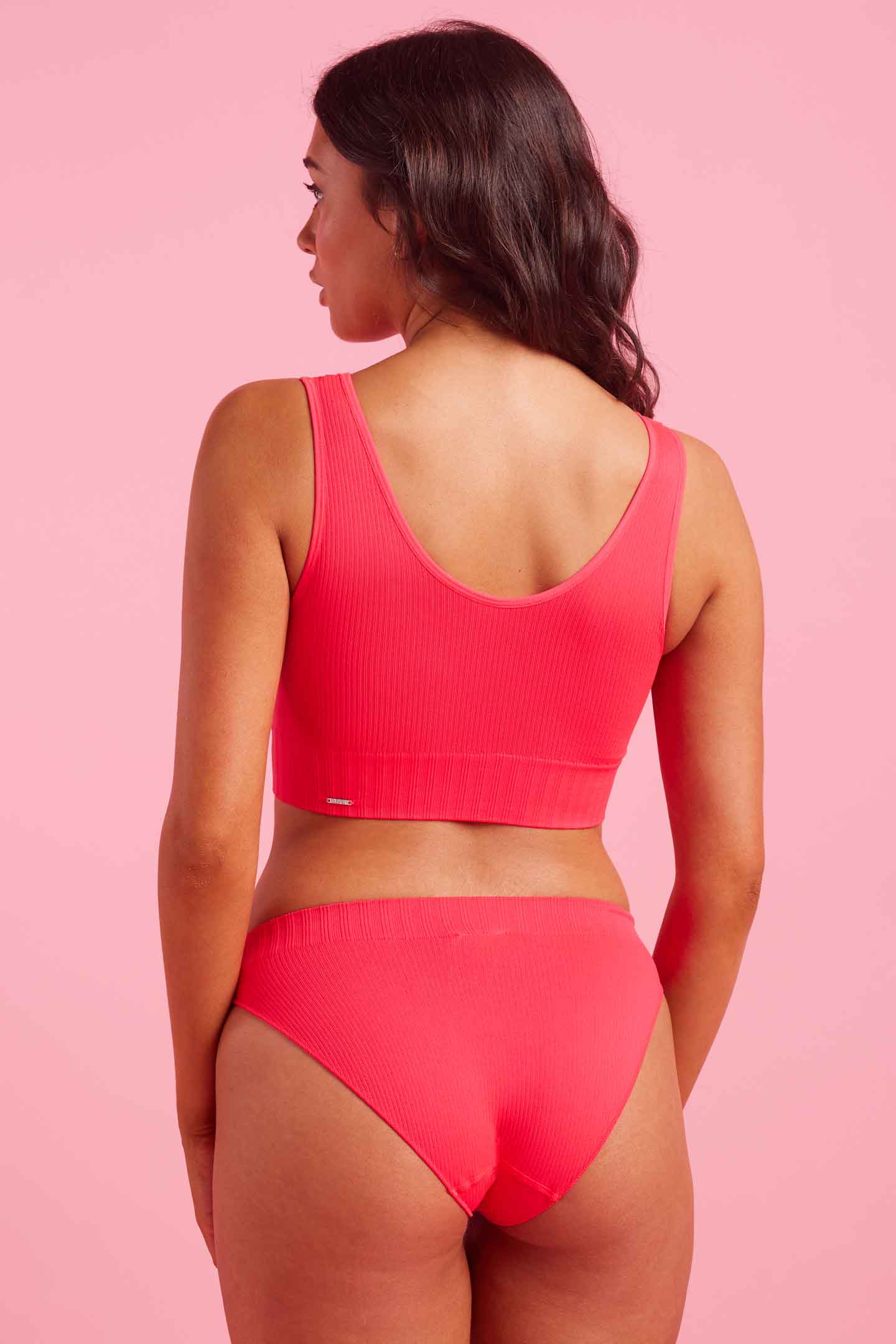 Coral Seamfree Bikini set