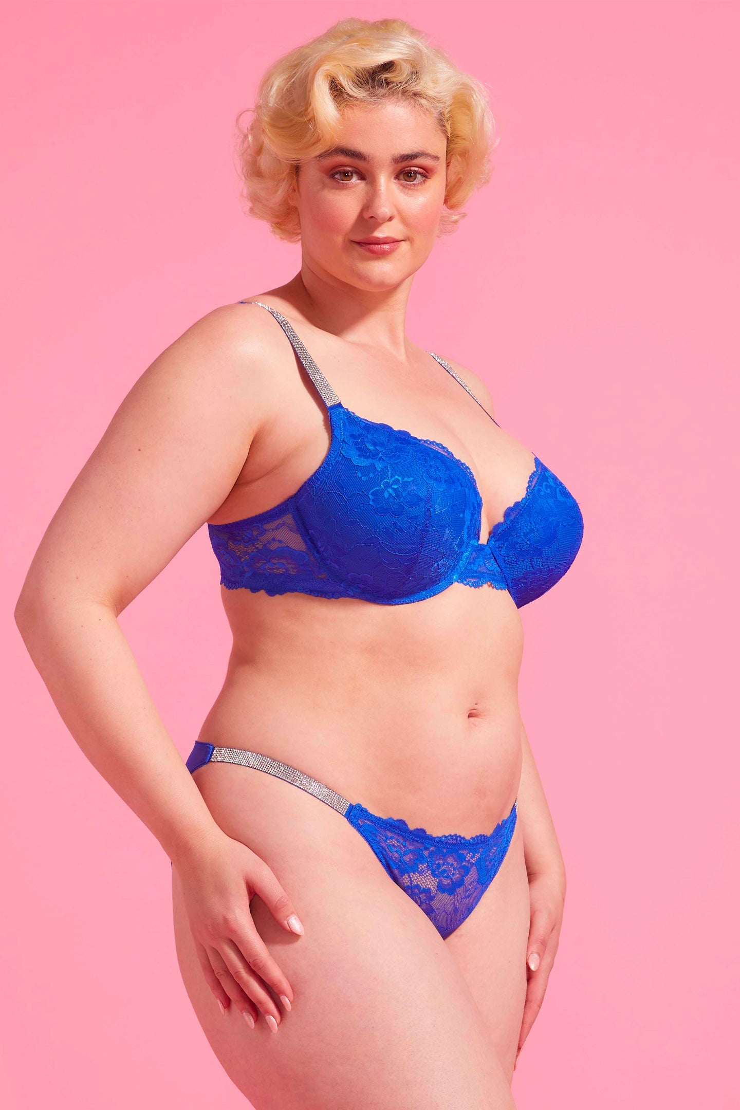 Vixen Cobalt Blue Lace Bikini