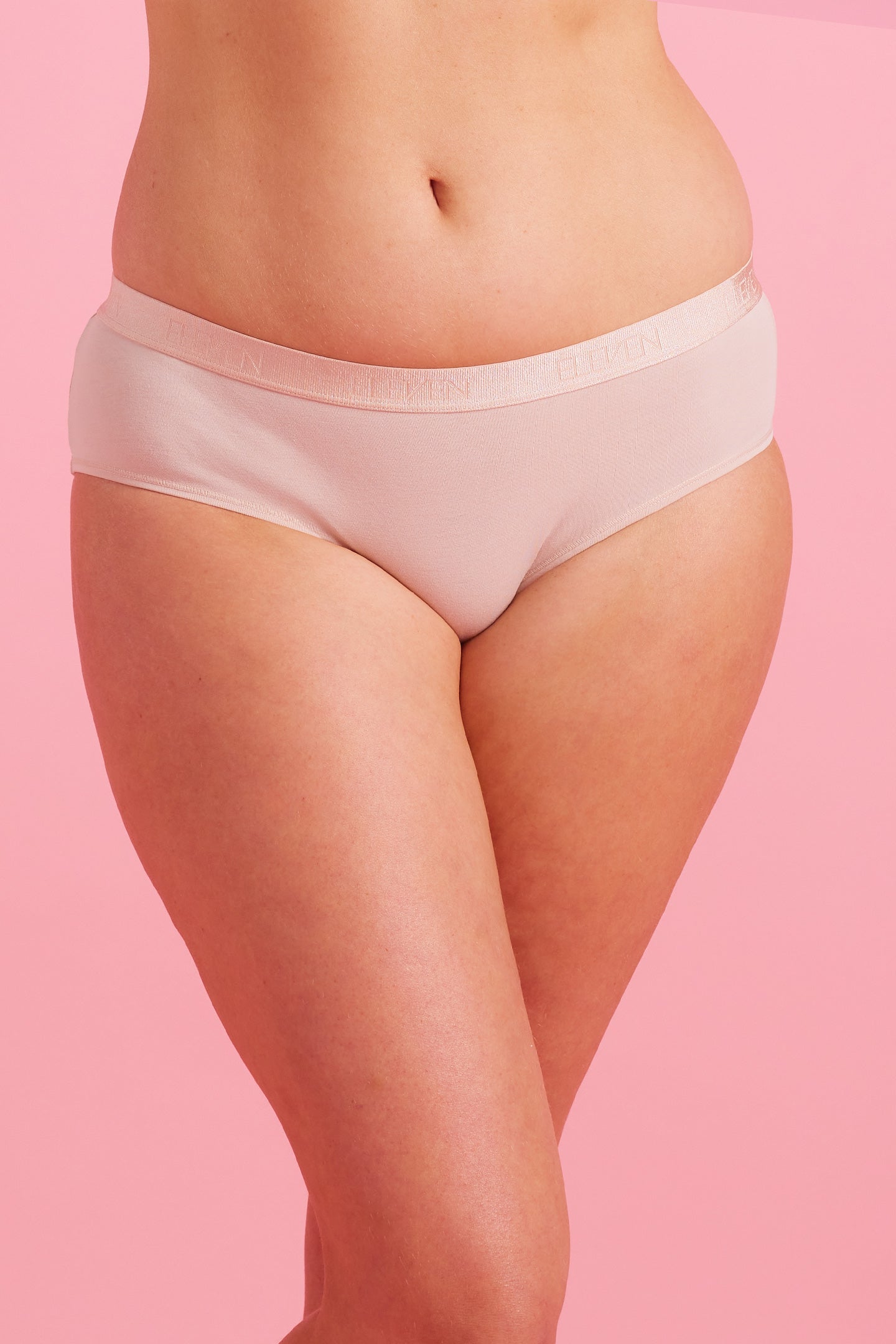 Taupe Recycled Cotton Boyleg Set