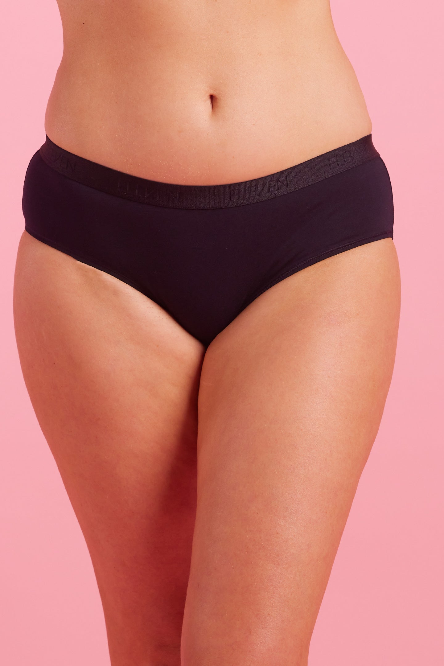 Black Recycled Cotton Boyleg Set