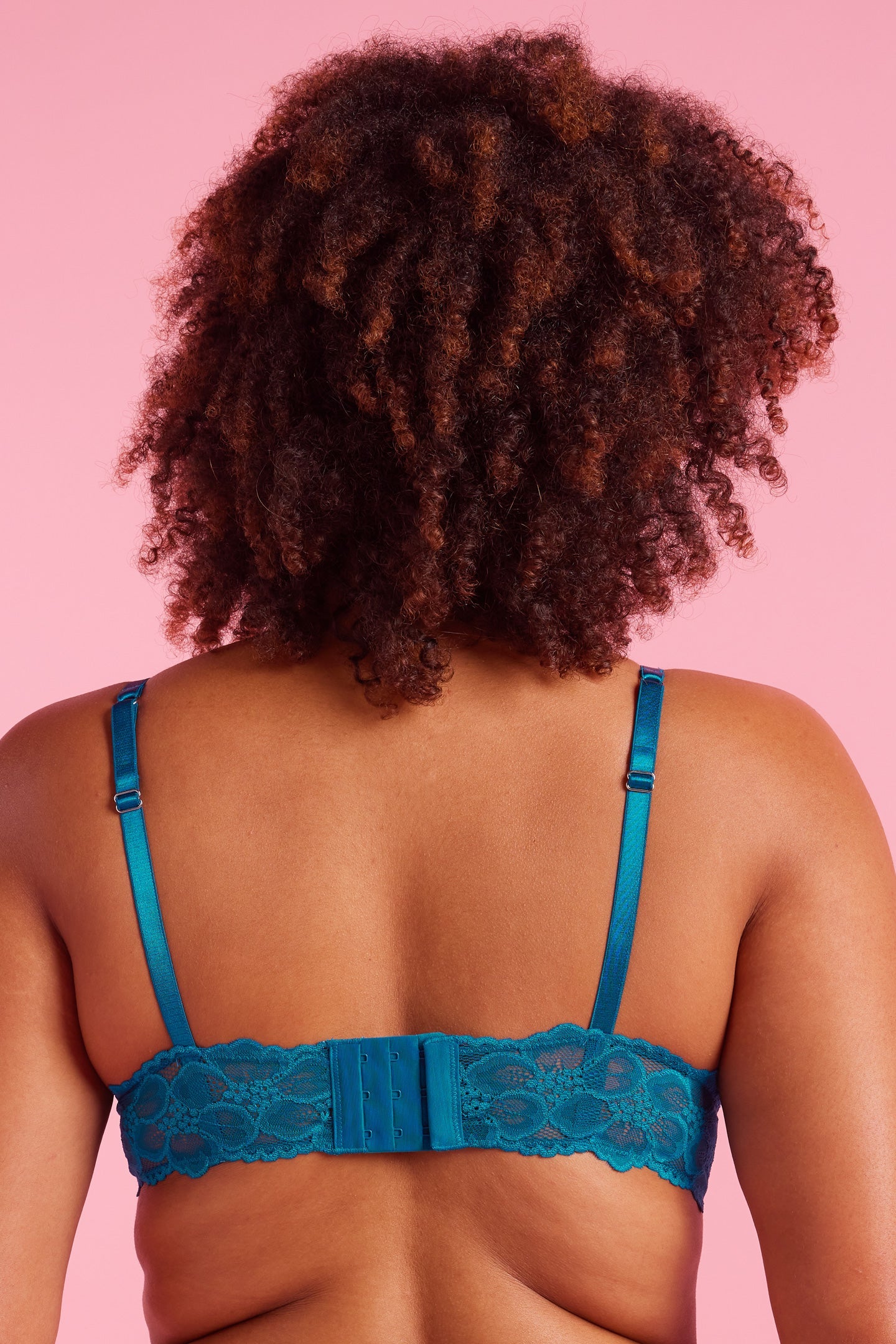 Luxe Lace Peacock Bralette