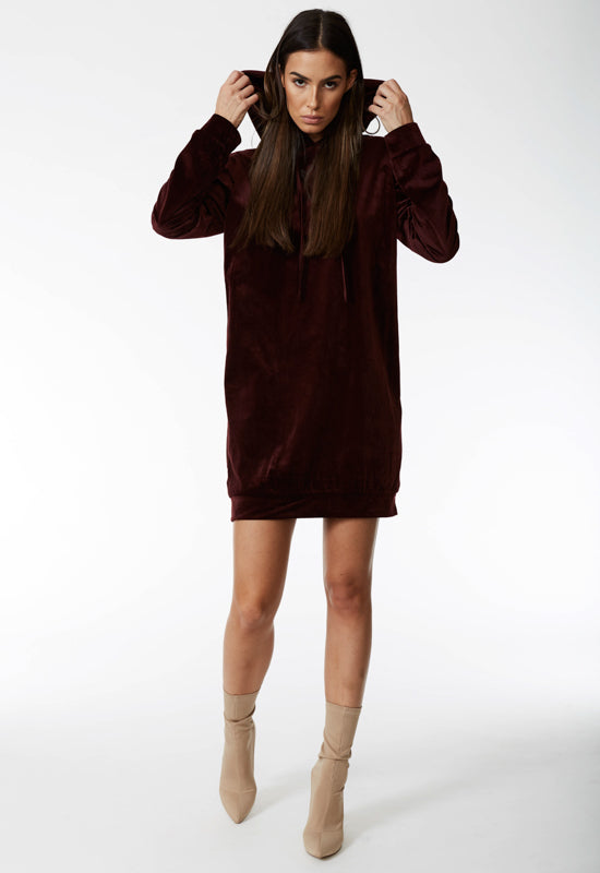 Ain't No Business Hoodie Dress - NAVY