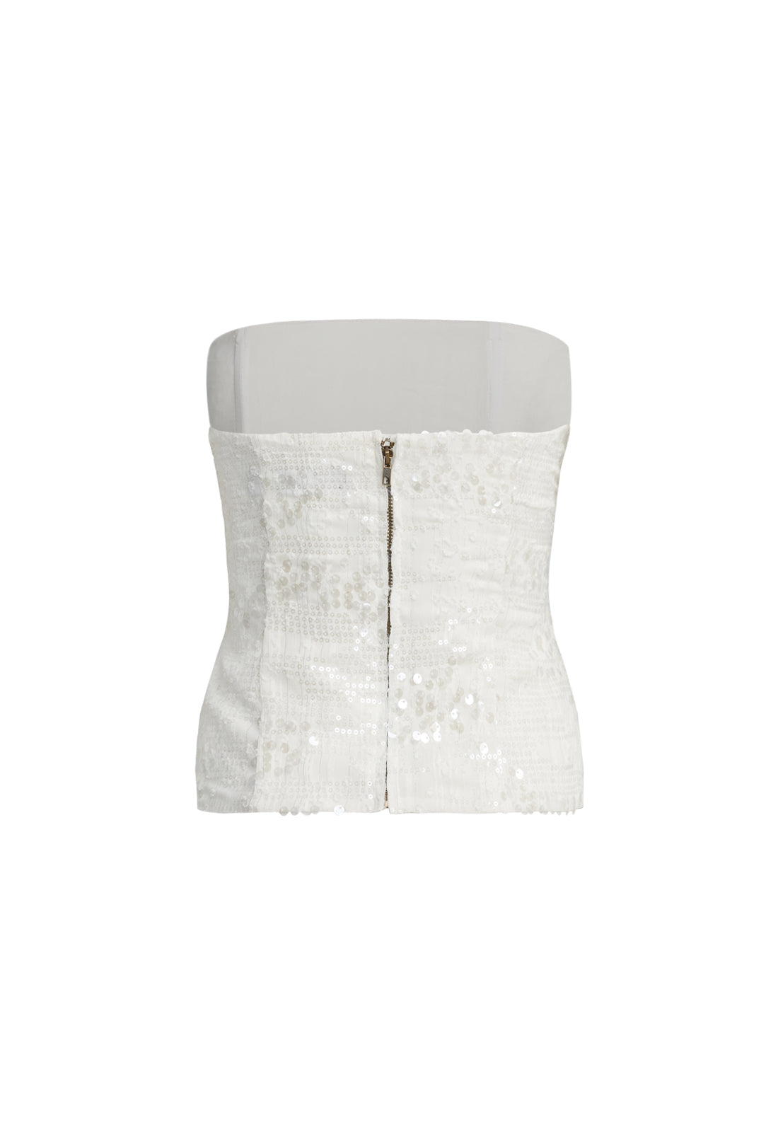 SHE'S ALL THAT STRAPLESS TOP - BONE