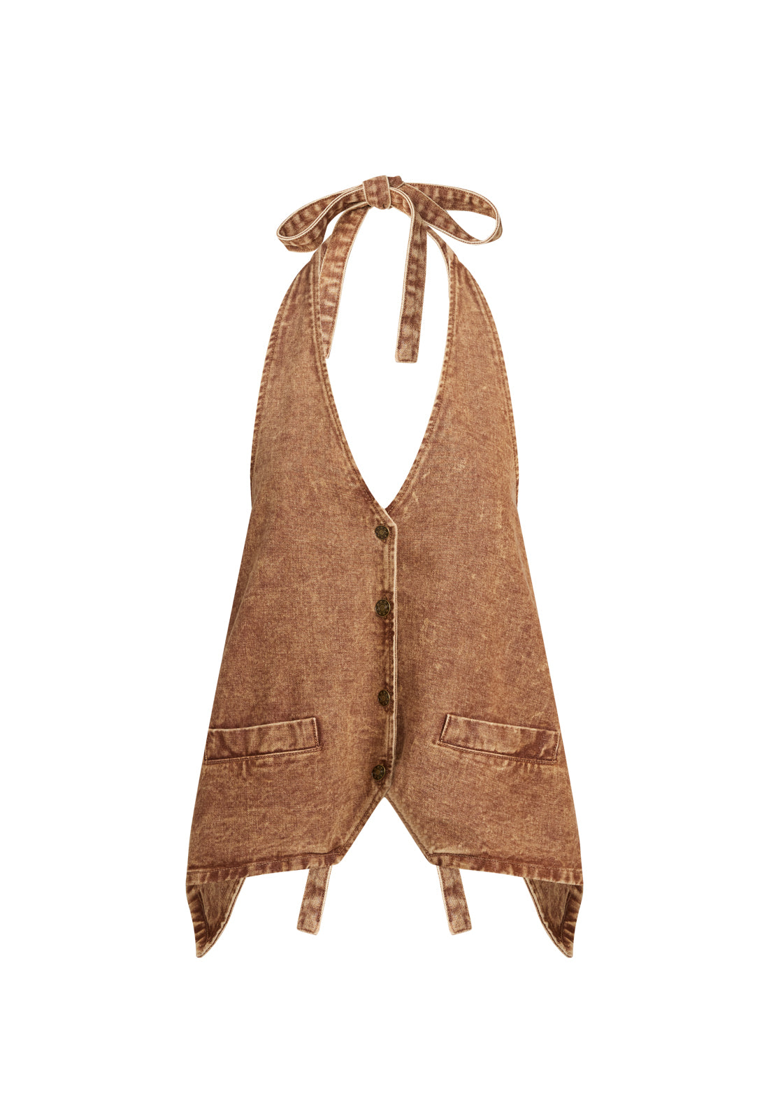 HILLS HALTER - STONEWASH