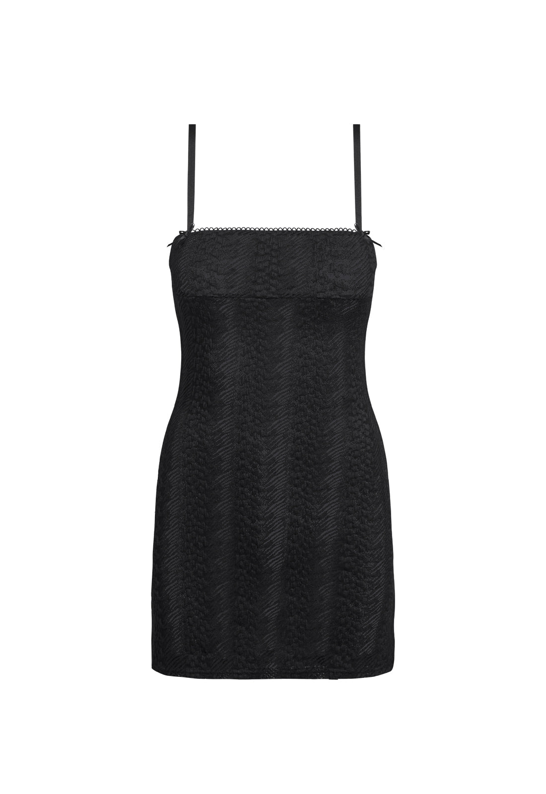 INTUITION MINI DRESS - ONYX