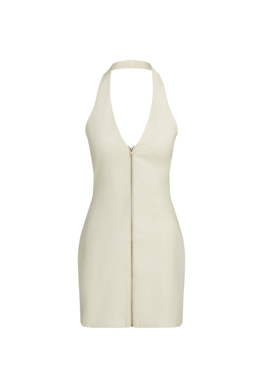 GIRL NEXT DOOR MINI DRESS - BUTTER STRIPE