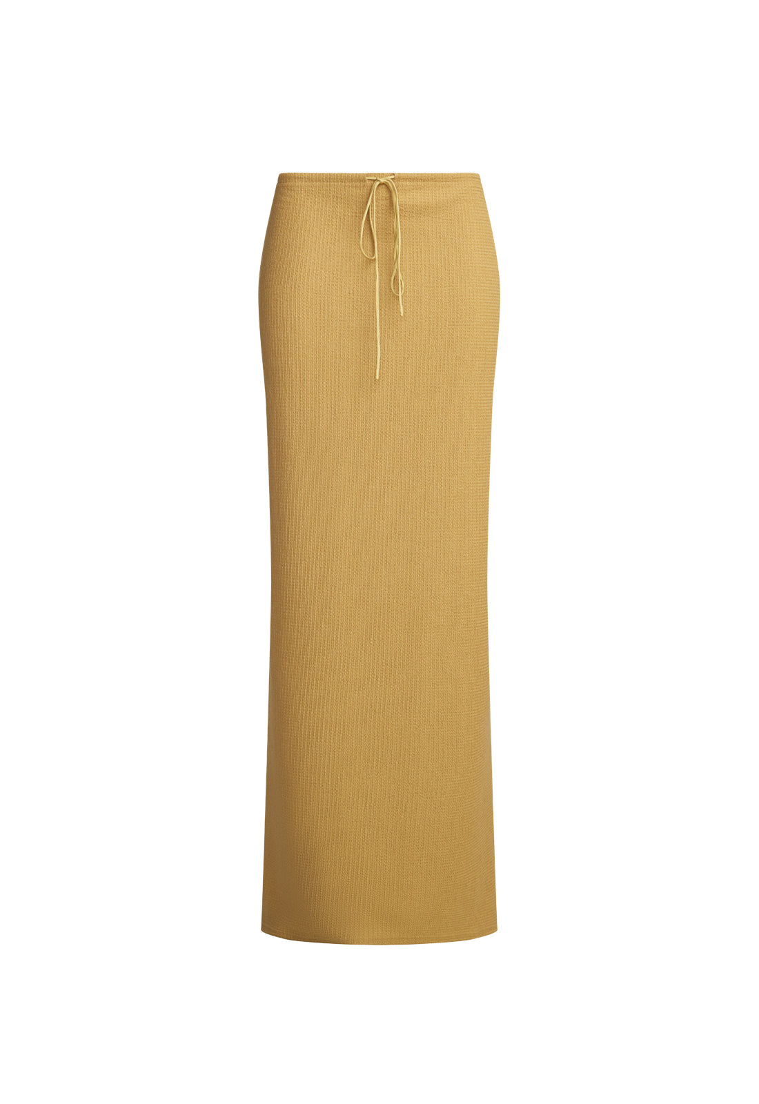 NOSTALGIC MAXI SKIRT - GOLD