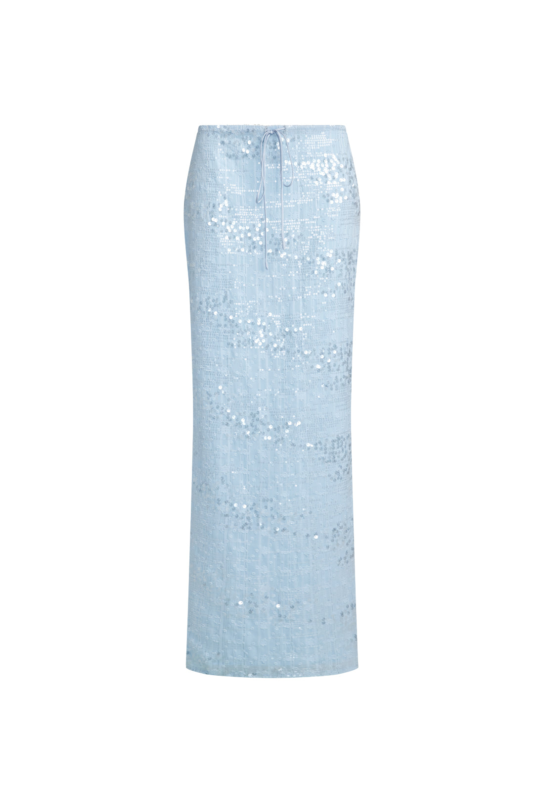 SHE'S ALL THAT MAXI SKIRT - SKY BLUE