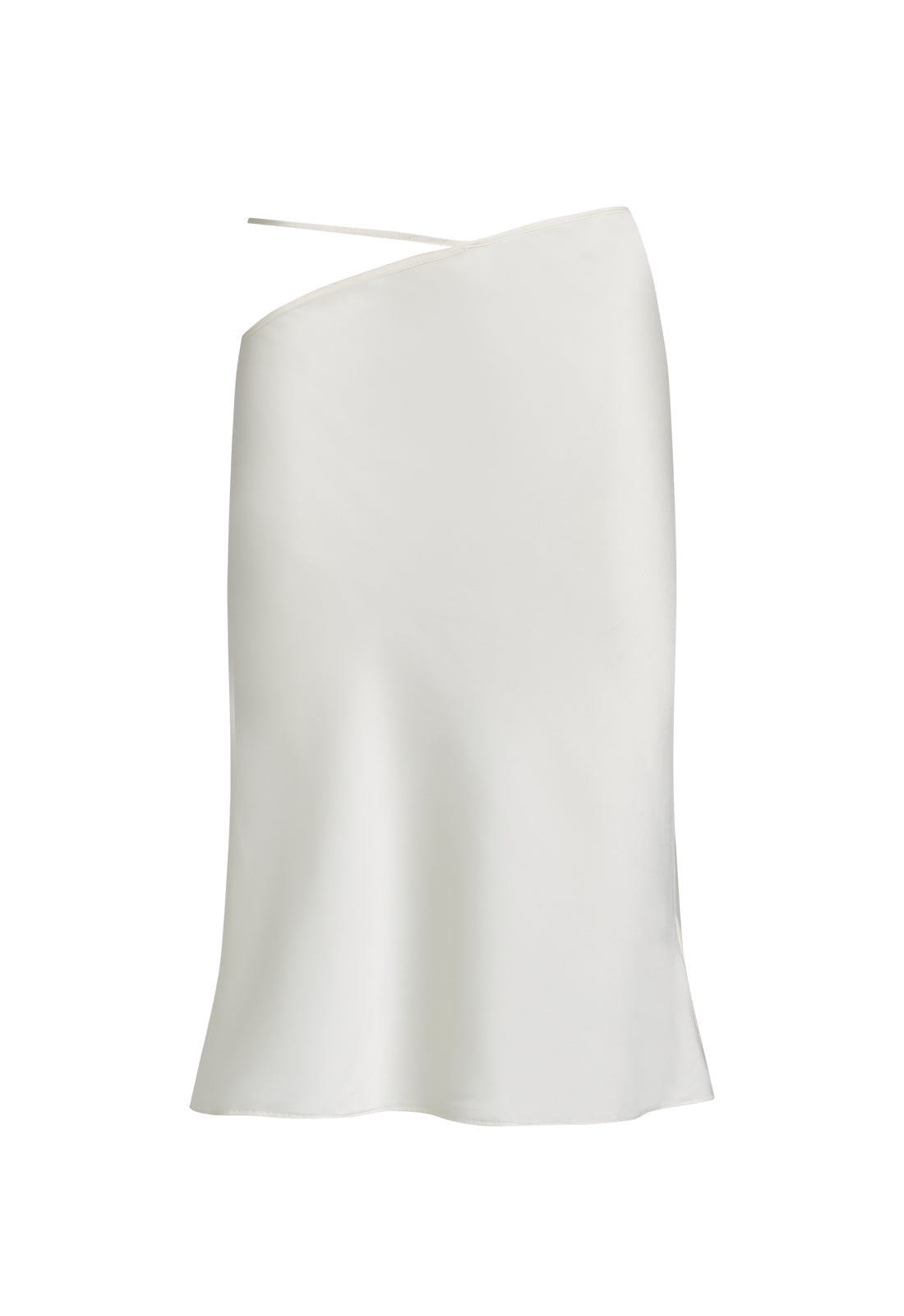 NINETIES MIDI SKIRT - BONE