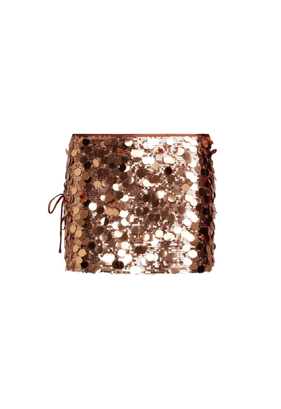 NIGHT RIDER MINI SKIRT - BRONZE