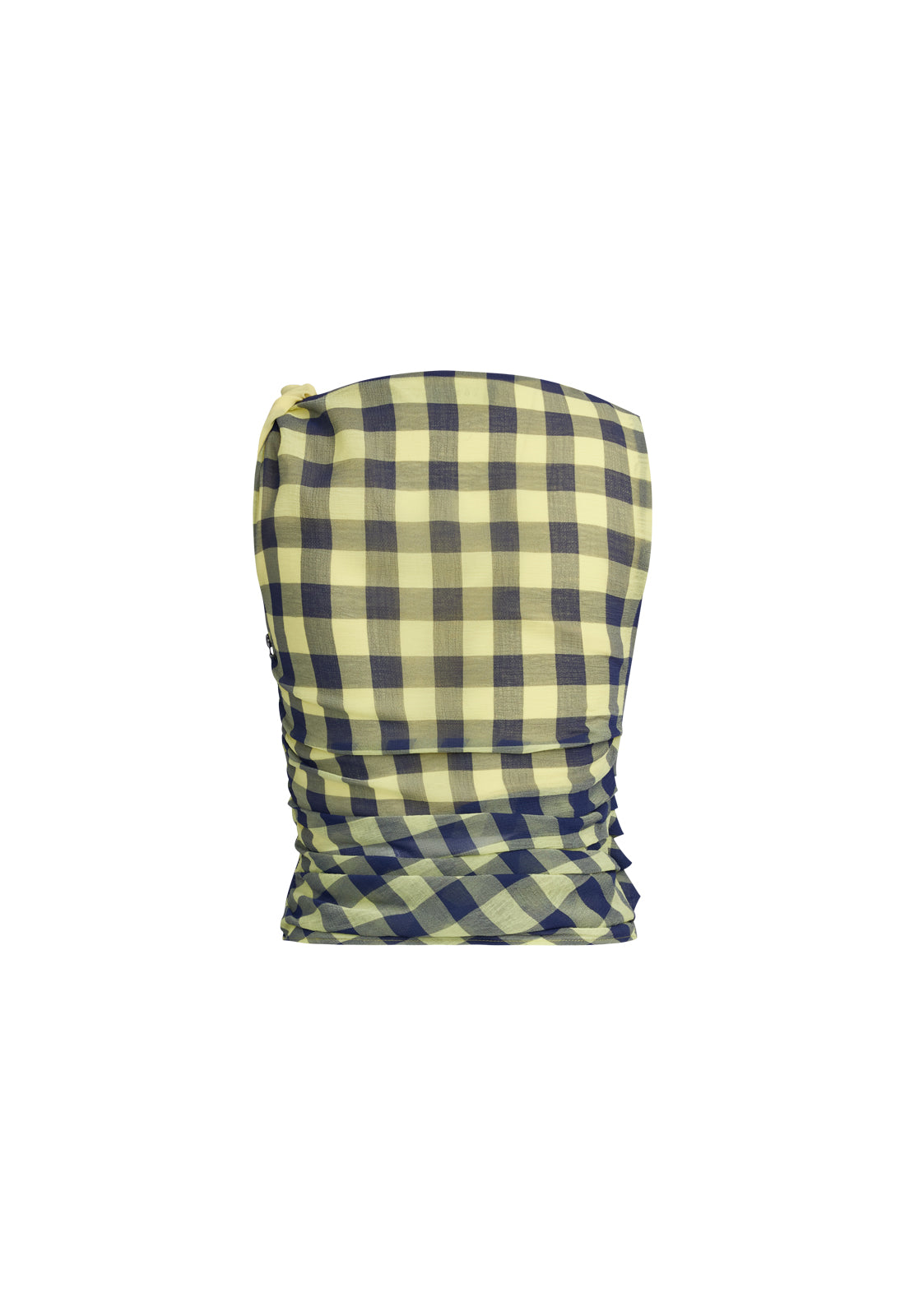 97' CHECK TOP - NAVY CHECK