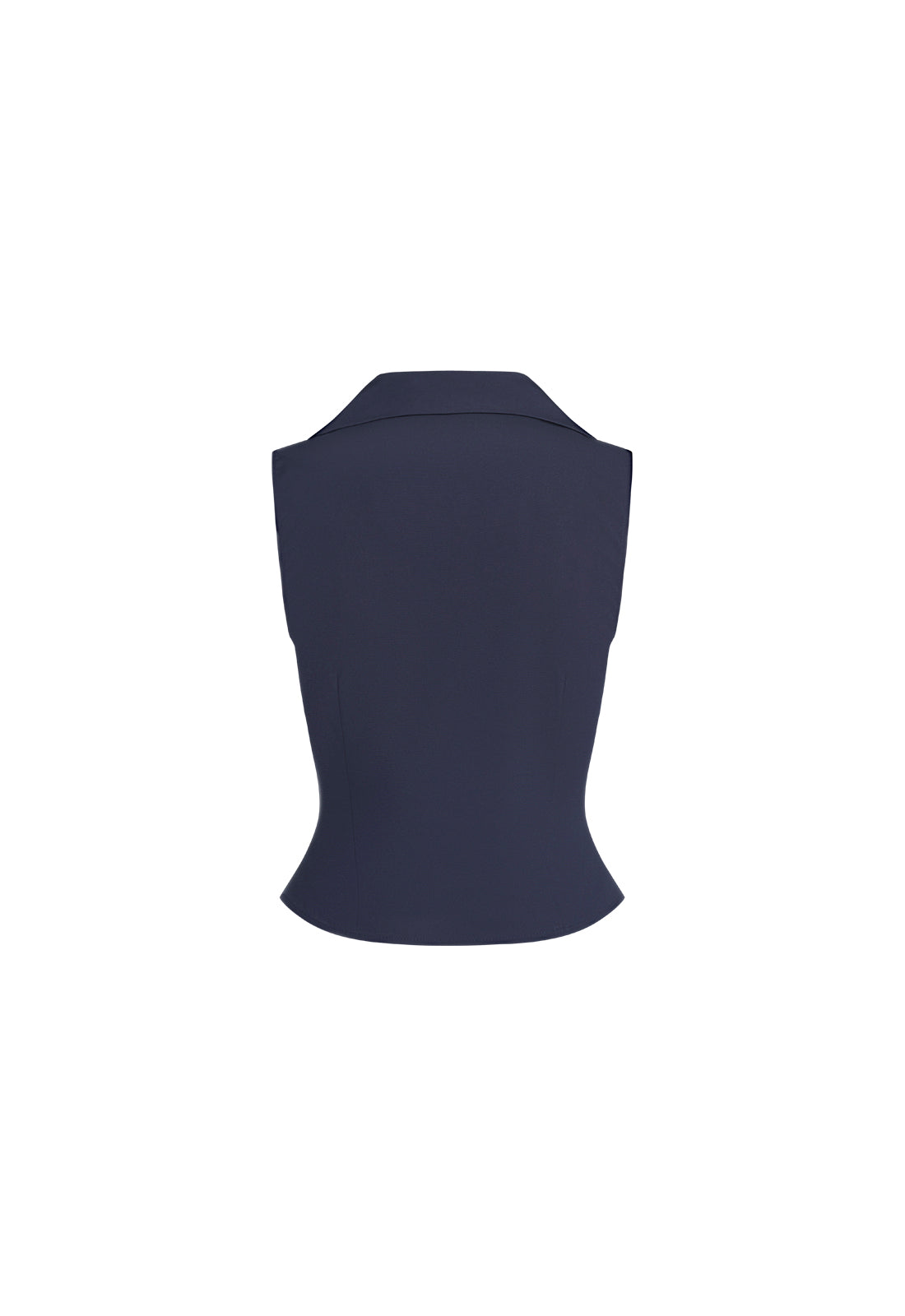 ALLURE TIE TOP - NAVY