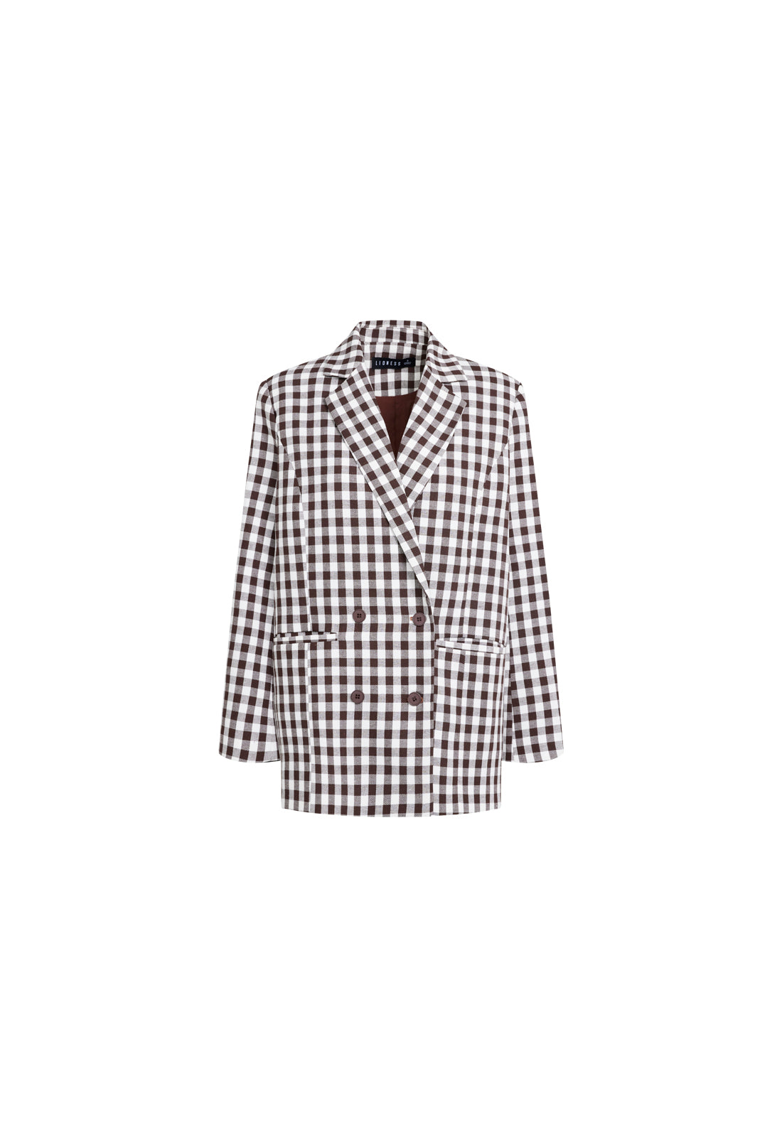 EIGHTIES BLAZER - CHOCOLATE