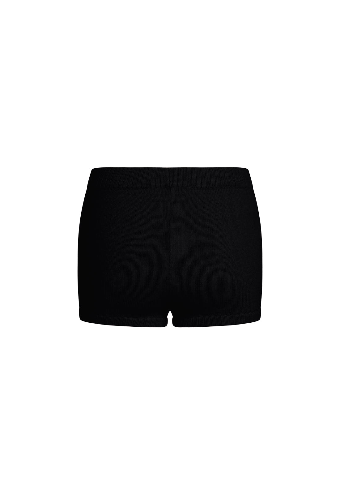 GOLDEN KNIT MINI SHORT - ONYX