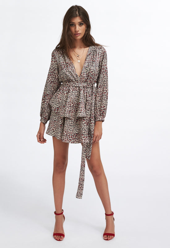 Amalfi Dress - LEOPARD