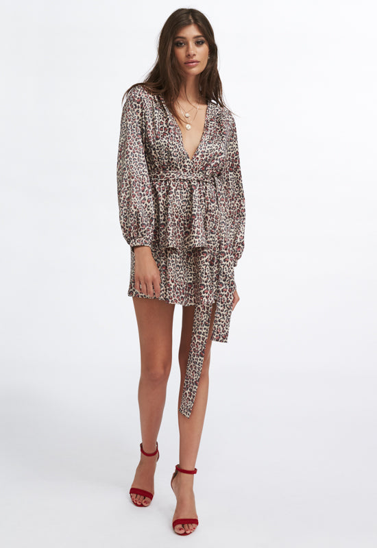 Amalfi Dress - LEOPARD