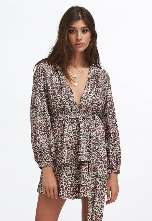Amalfi Dress - LEOPARD