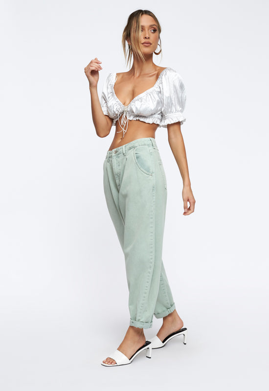A Little More Crop Top - PYTHON