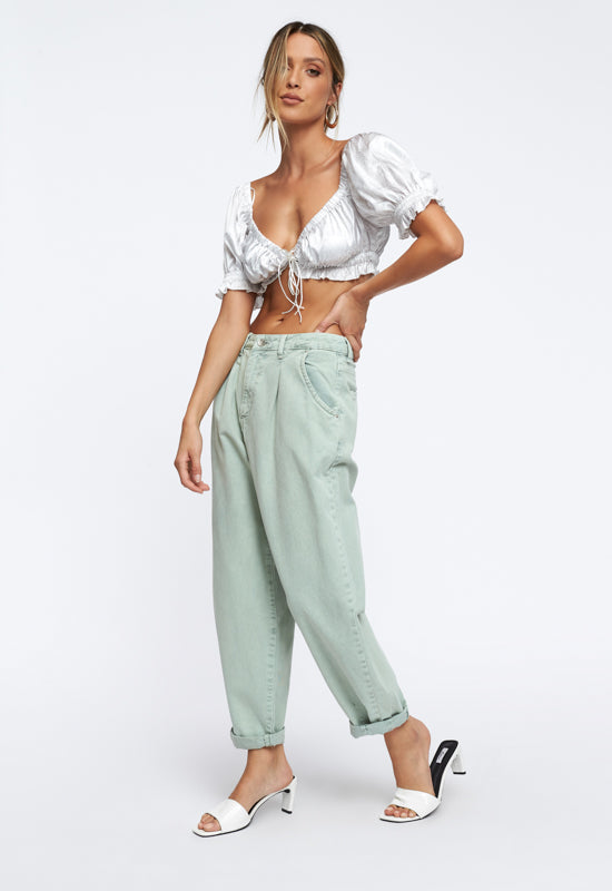 A Little More Crop Top - PYTHON