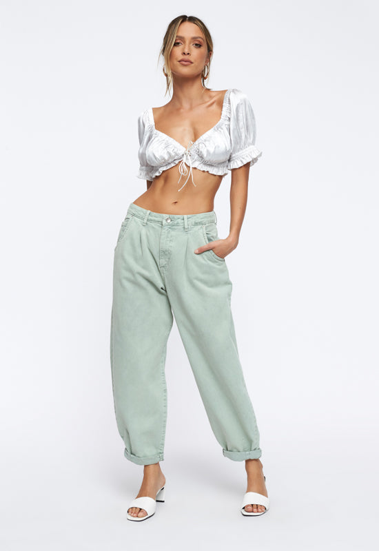 A Little More Crop Top - PYTHON