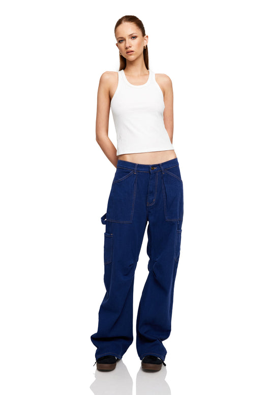MIAMI VICE PANT - DARK DENIM