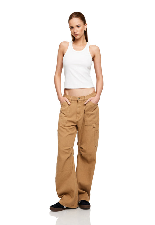 MIAMI VICE PANT - STONE