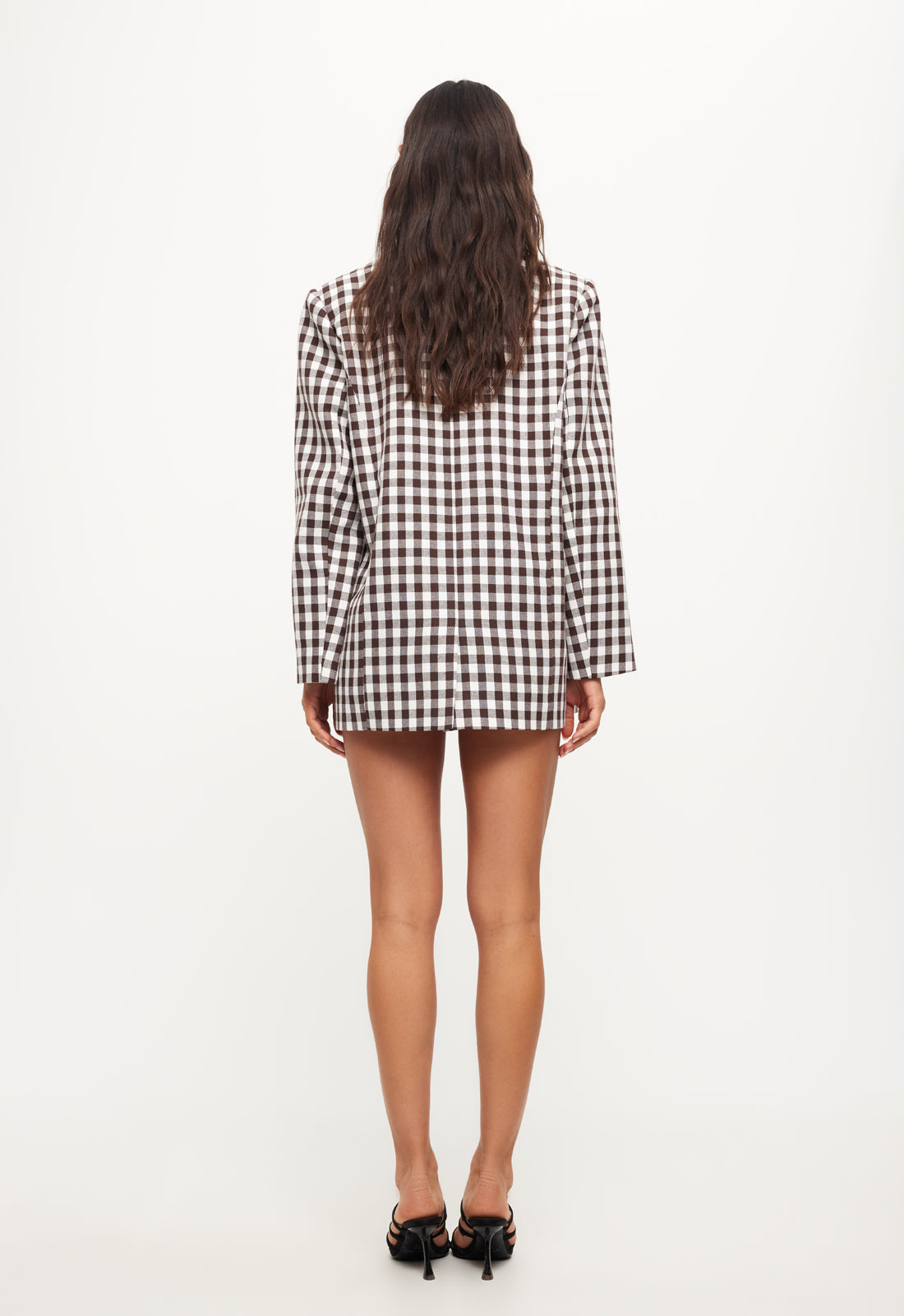 EIGHTIES BLAZER - CHOCOLATE