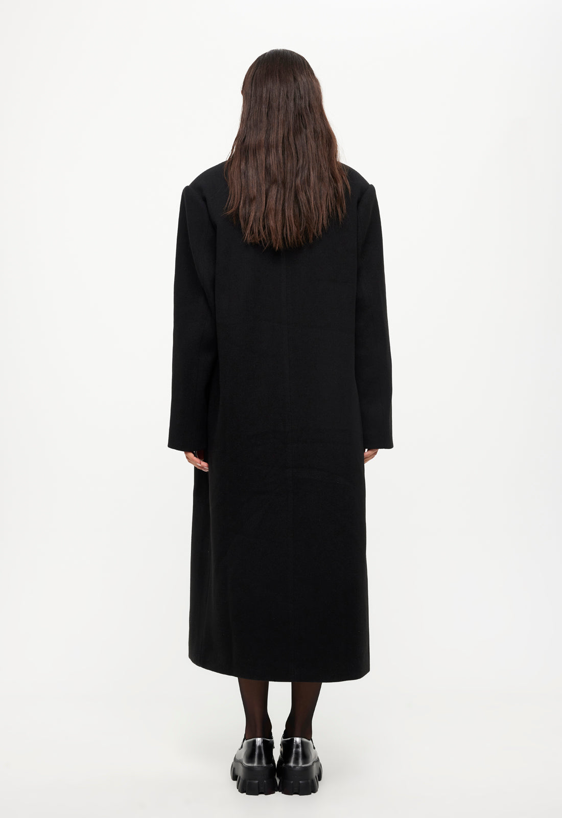 OLSEN COAT - ONYX