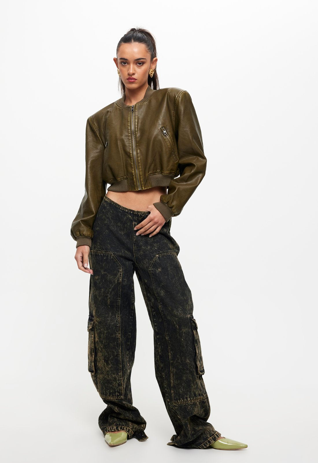ALLURE BOMBER  - ASH