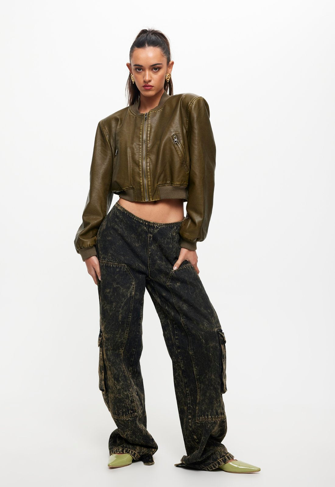 ALLURE BOMBER  - ASH