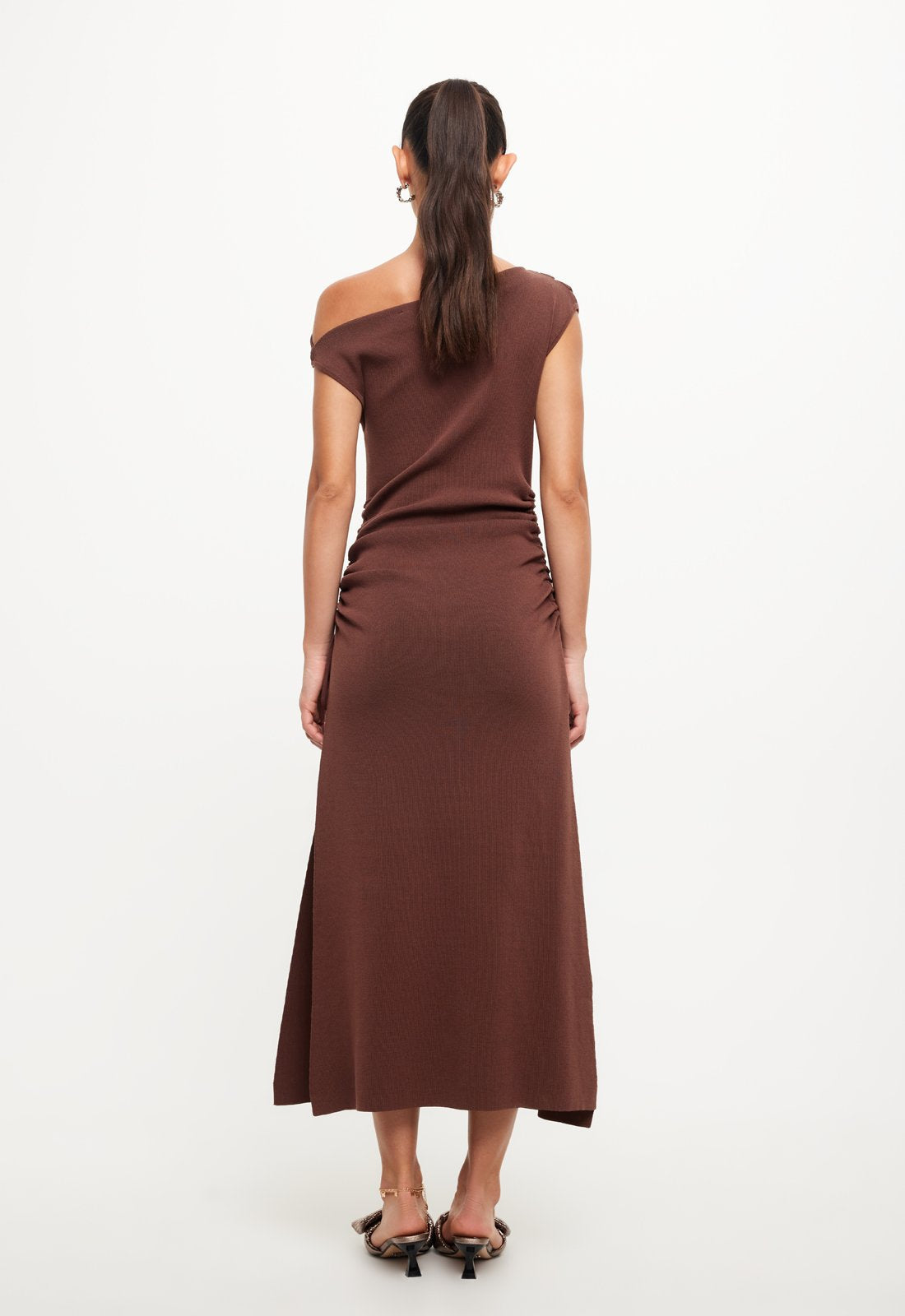 ORIGINAL SIN DRESS - CHOCOLATE