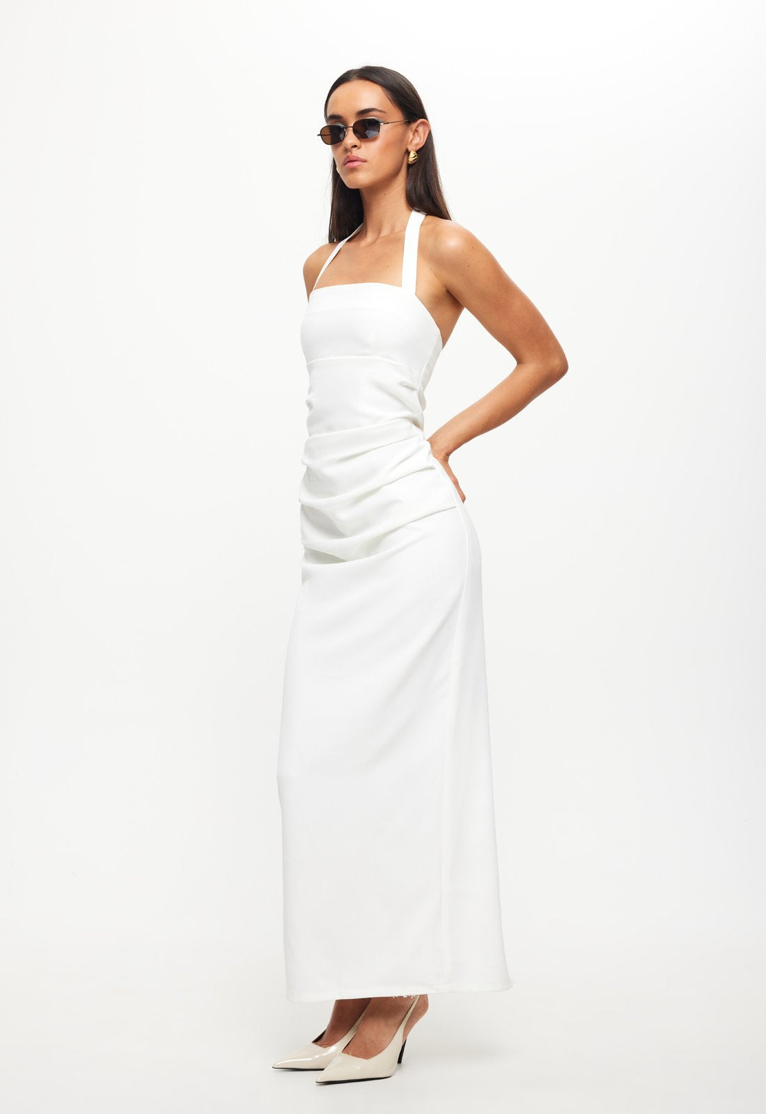 1999 MAXI DRESS - PORCELAIN