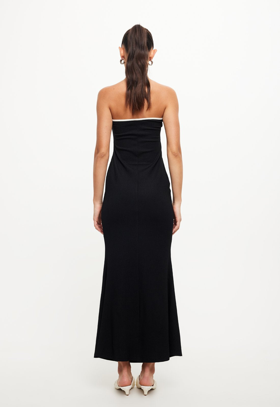 ILLUMINATING MAXI DRESS - ONYX