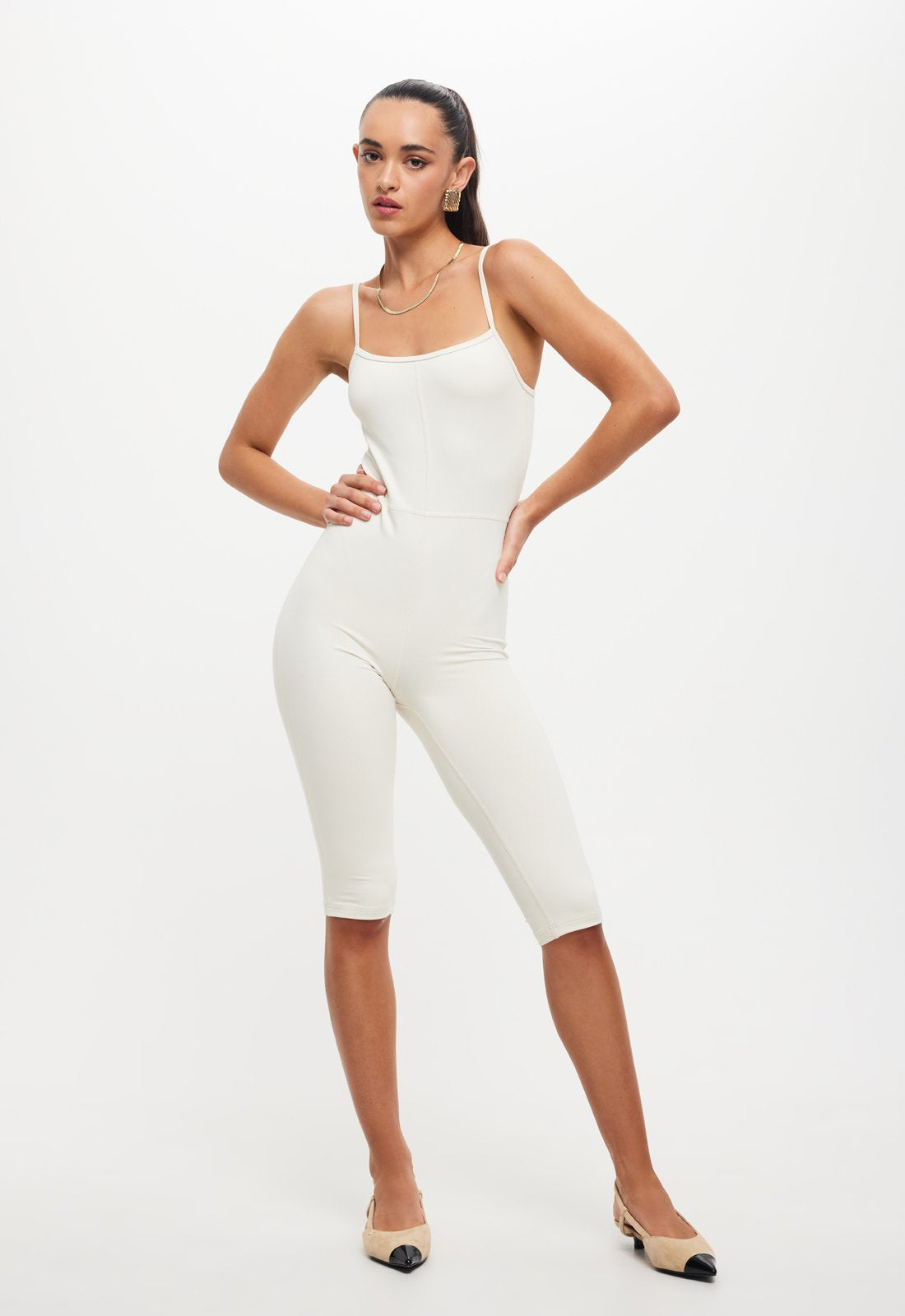 REBIRTH ROMPER - IVORY