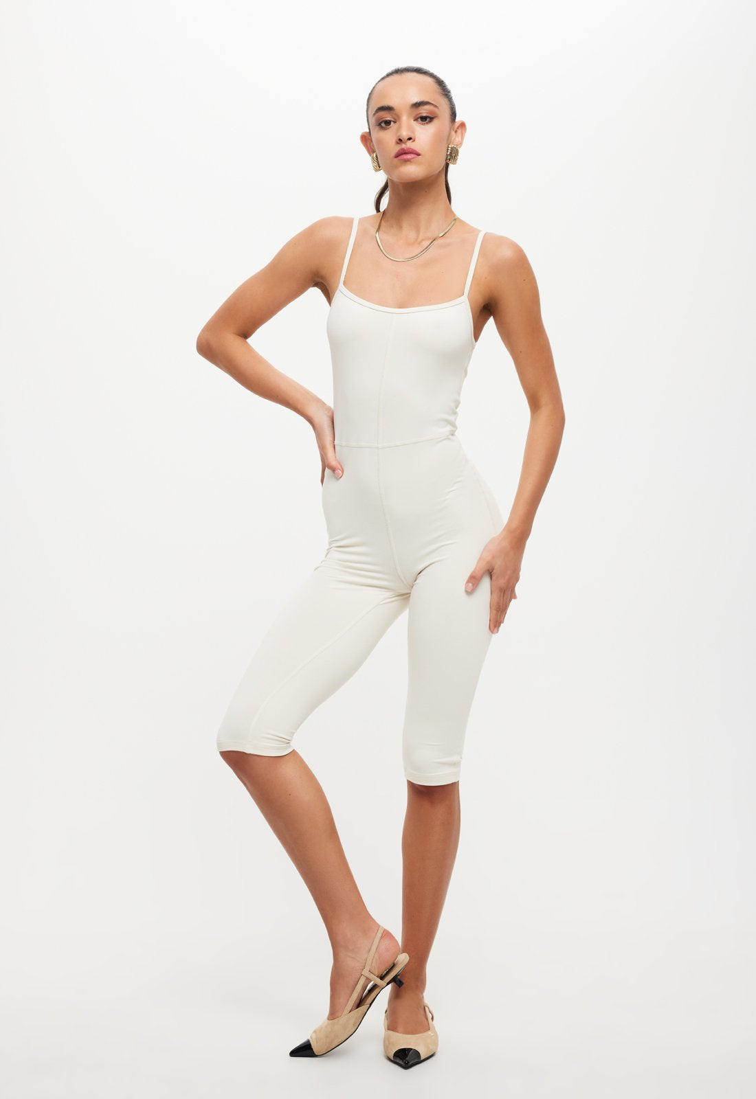 REBIRTH ROMPER - IVORY