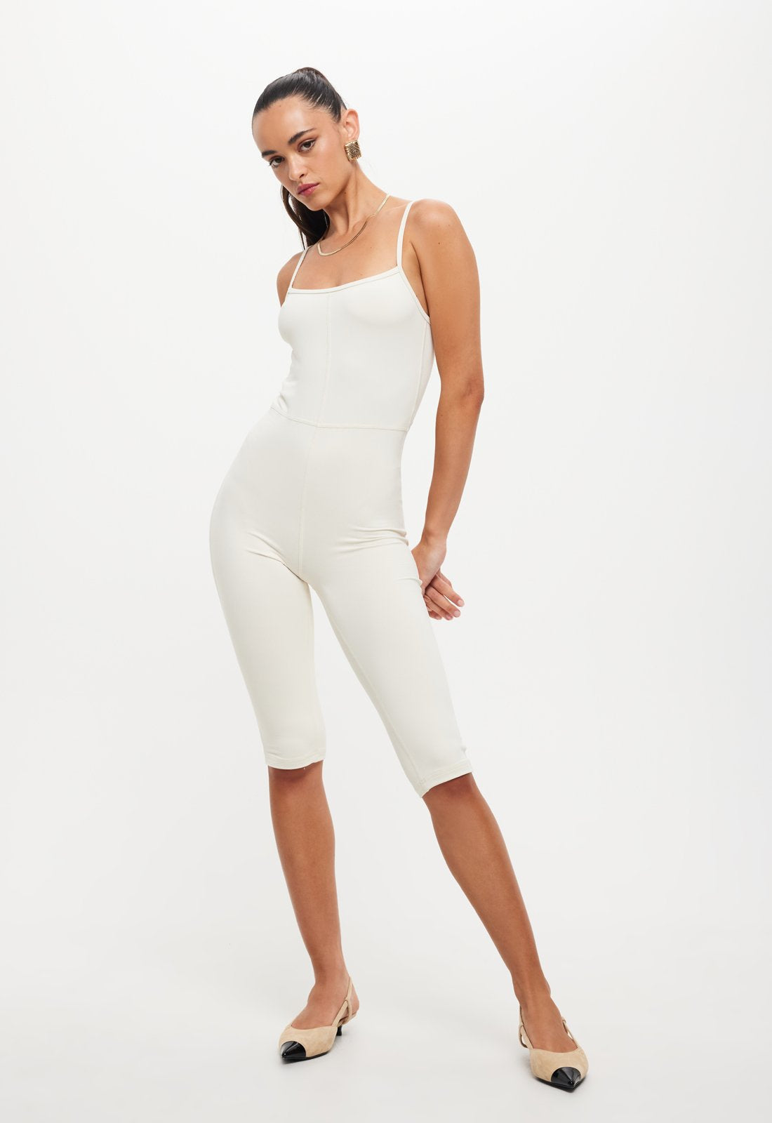 REBIRTH ROMPER - IVORY