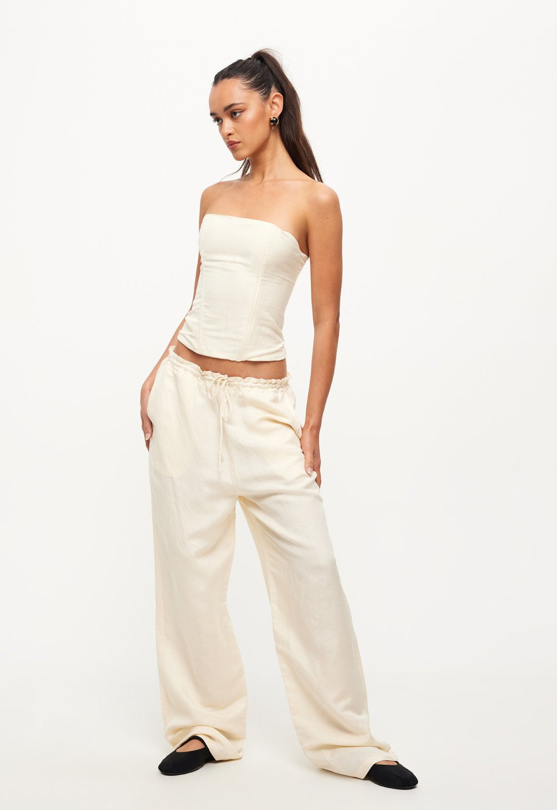CATALONIA TUBE TOP - OFF WHITE