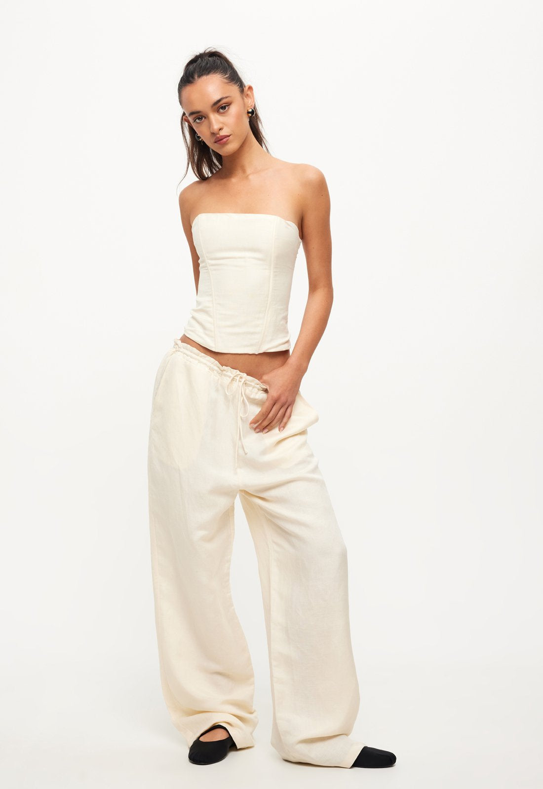 CATALONIA TUBE TOP - OFF WHITE
