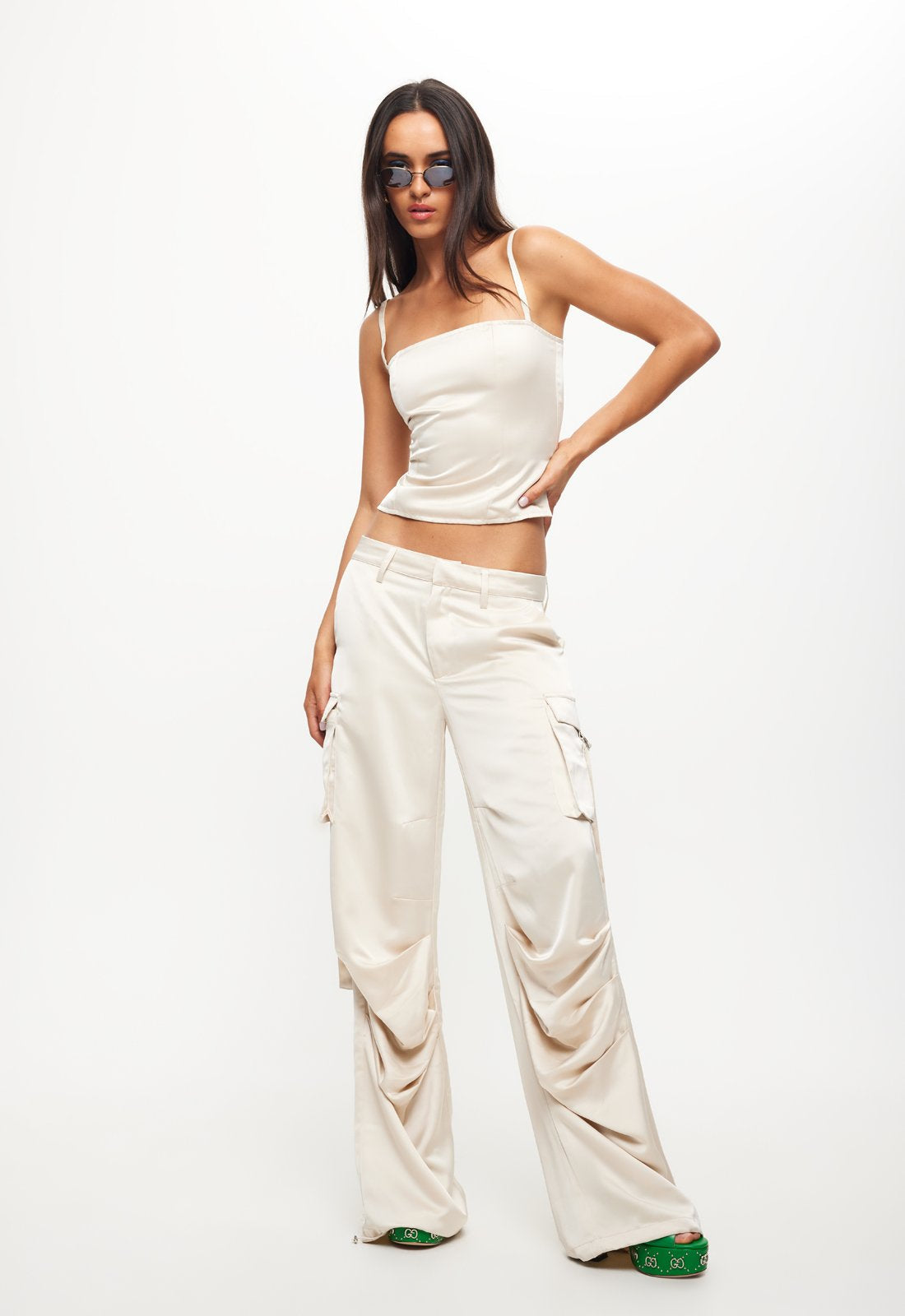 BUTTERFLY CORSET - CREAM
