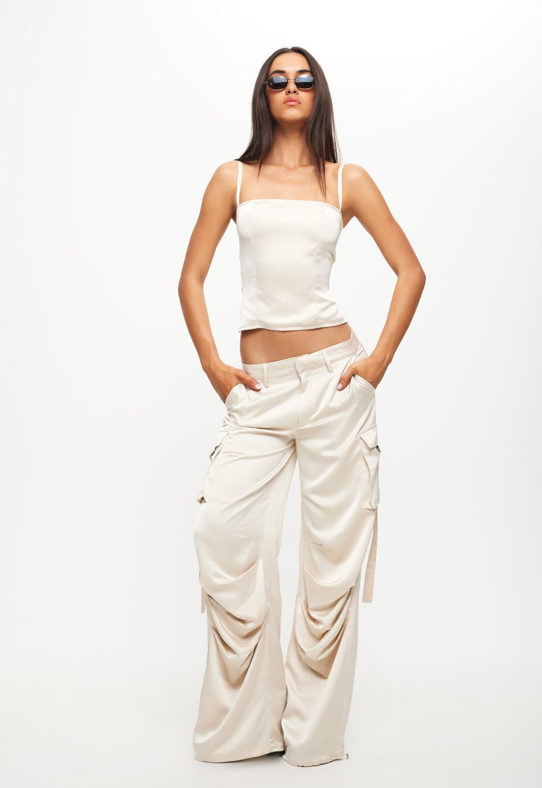 BUTTERFLY CORSET - CREAM