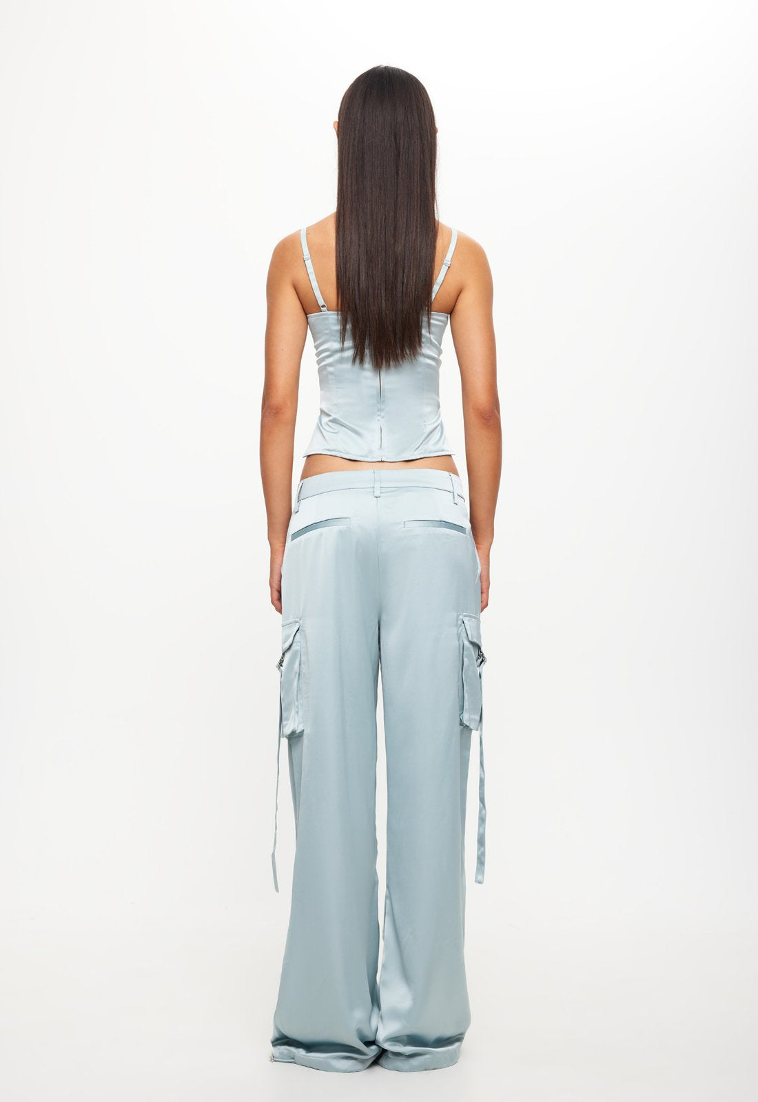 BUTTERFLY CORSET - PALE BLUE