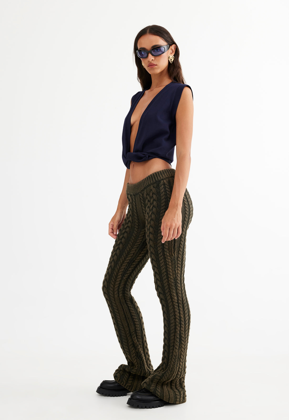 TINY DANCER TOP - NAVY