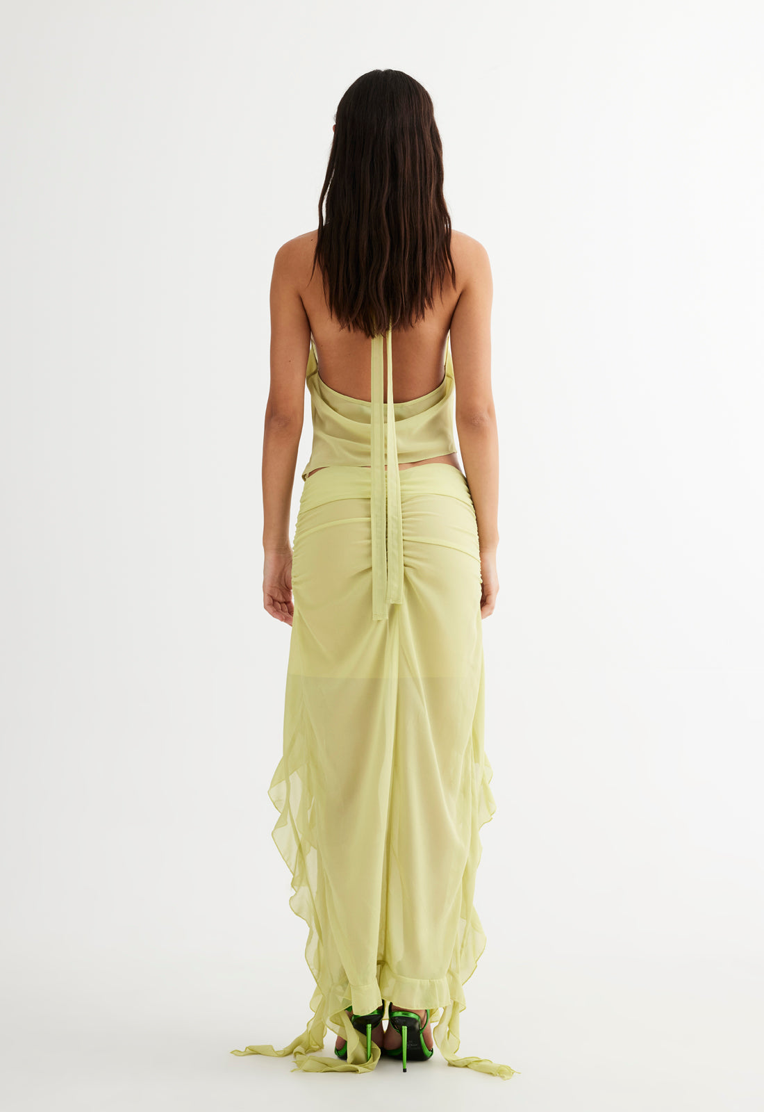 RENDEZVOUS SKIRT - LIME