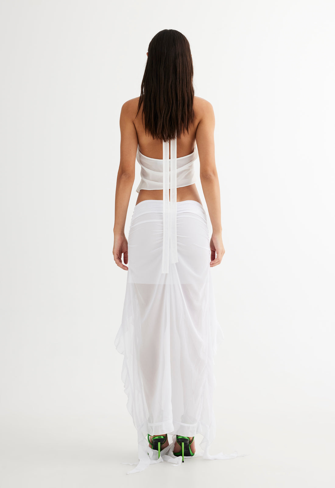 RENDEZVOUS SKIRT - PORCELAIN