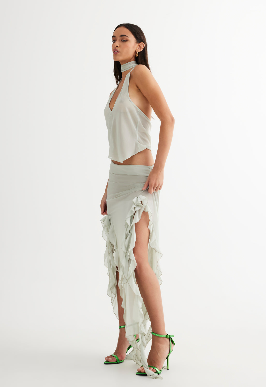 RENDEZVOUS SKIRT - SAGE