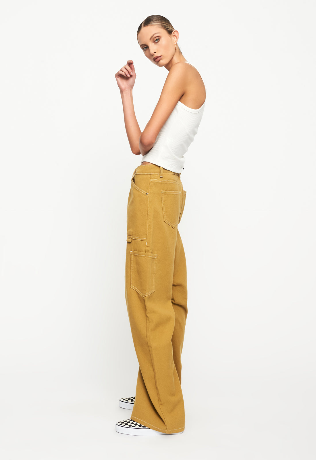 MIAMI VICE PANT - MUSTARD